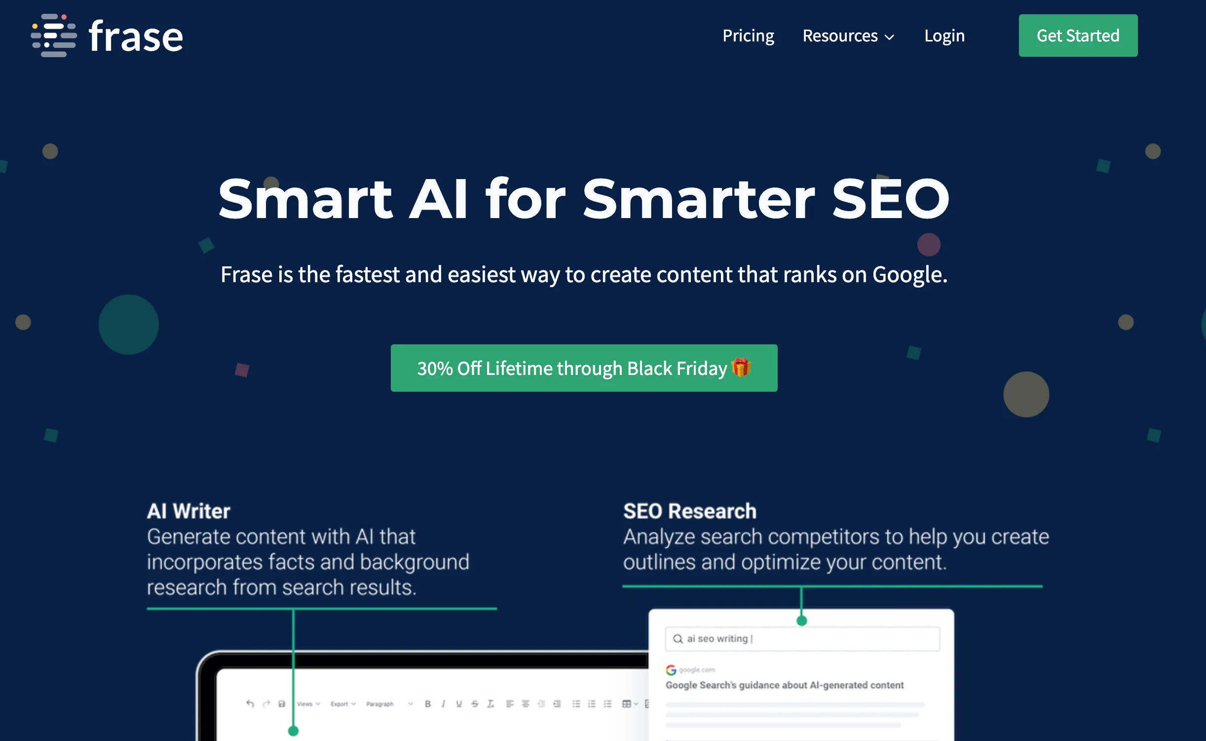 1. Frase | Smart AI SEO