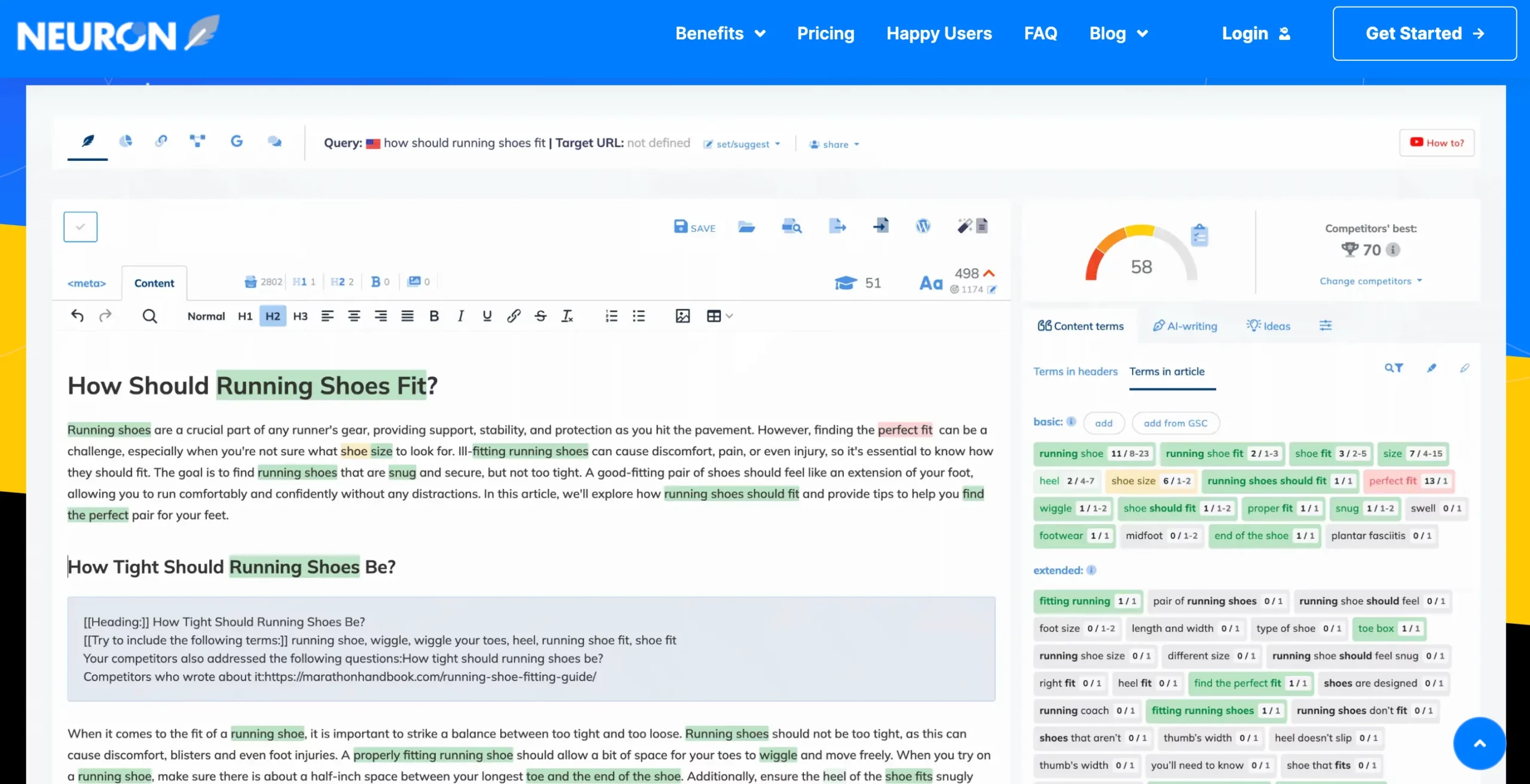 3. NeuronWriter | An Easy Way to Create Ranking Content