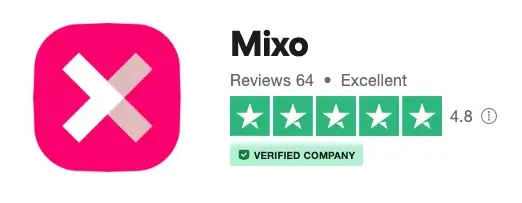 Mixo Trust Pilot Rating
