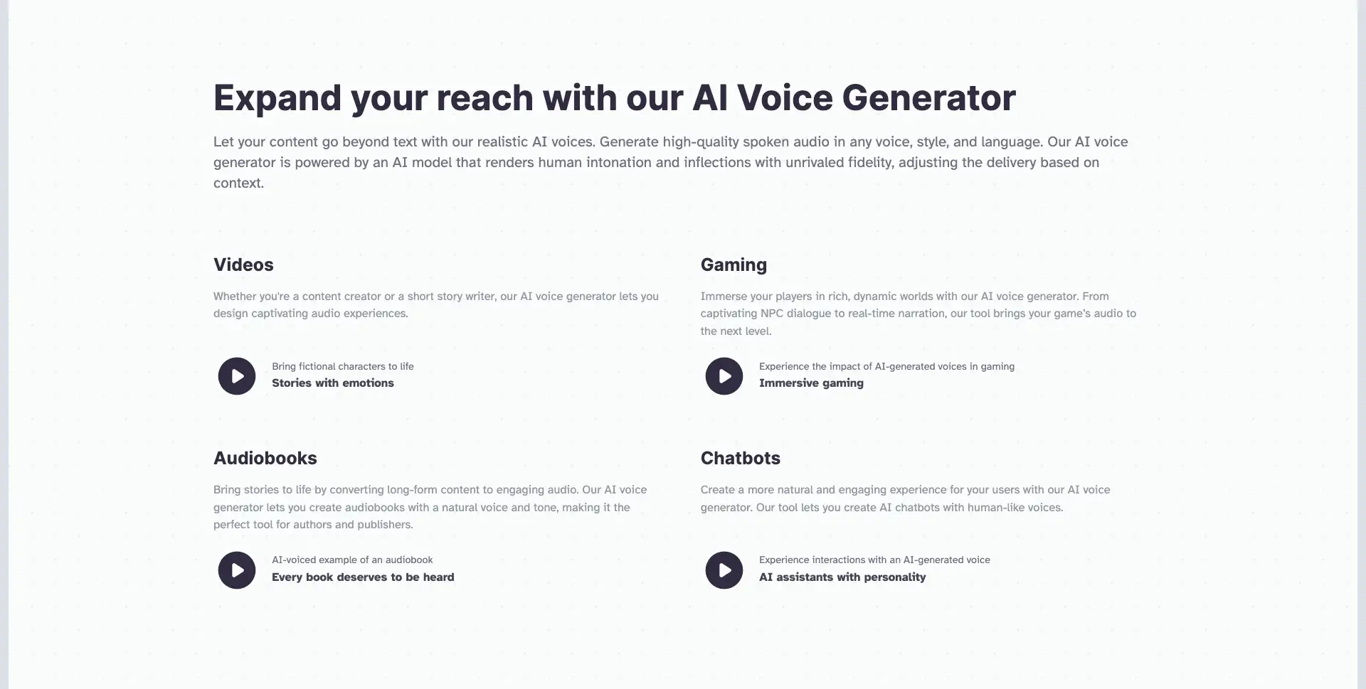 ElevenLabs AI Voice Generator