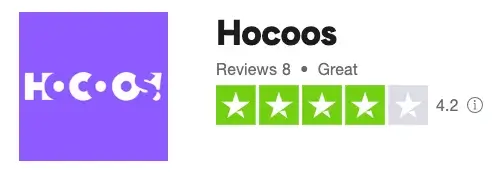 Hocoos Trust Pilot Rating