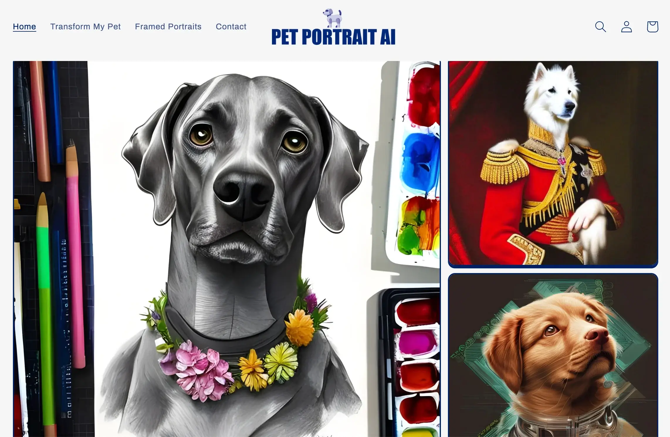 8. AI Pet Portraits
