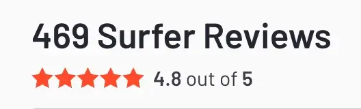 Surfer SEO Customer Reviews