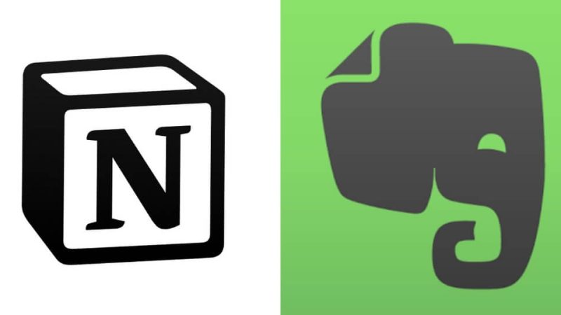 Notion vs Evernote