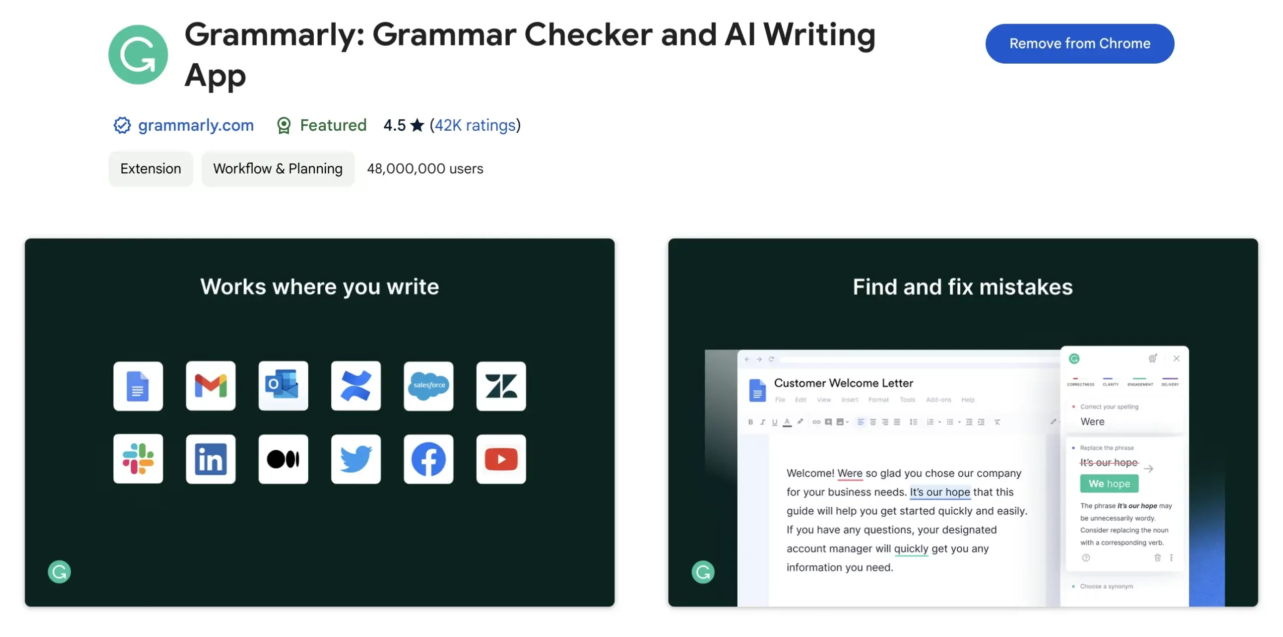 5. Grammarly - Your AI Proofreader