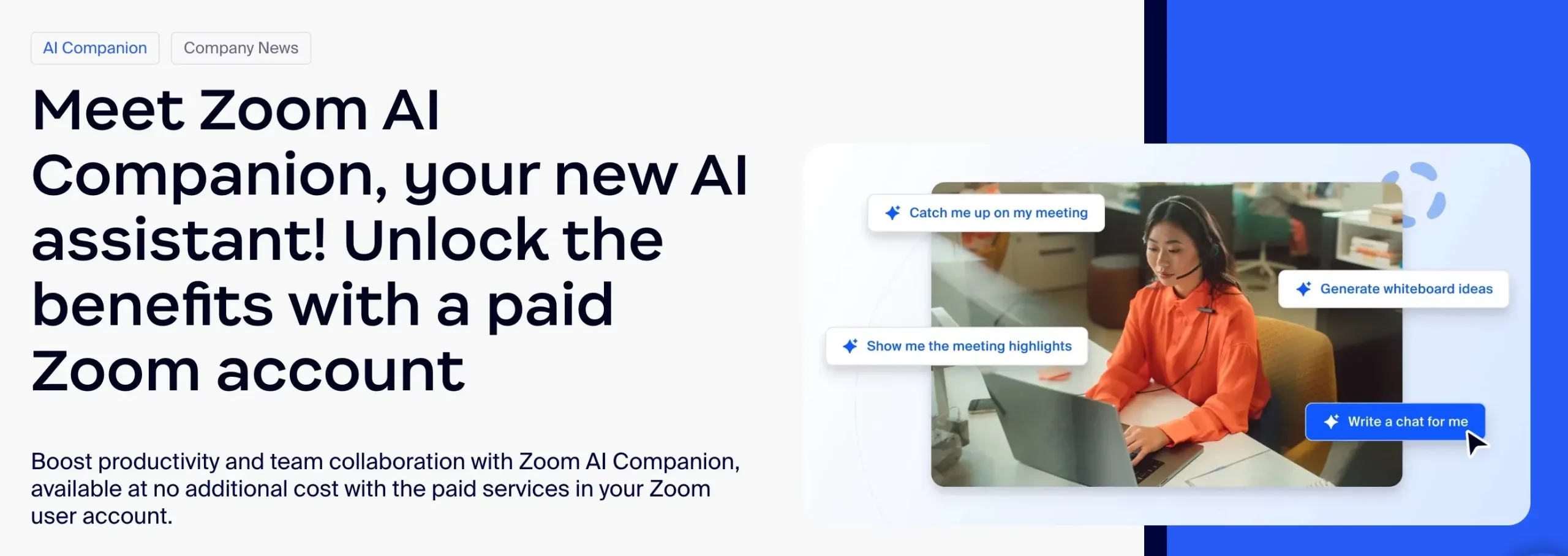 Zoom AI Companion